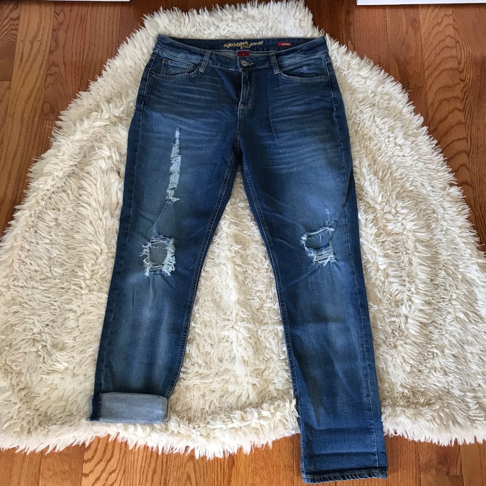 ~NWT~ARIZONA JEAN CO/BOYFRIEND CUT~